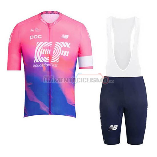 Abbigliamento Ciclismo Ef Education First Manica Corta 2019 Rosa